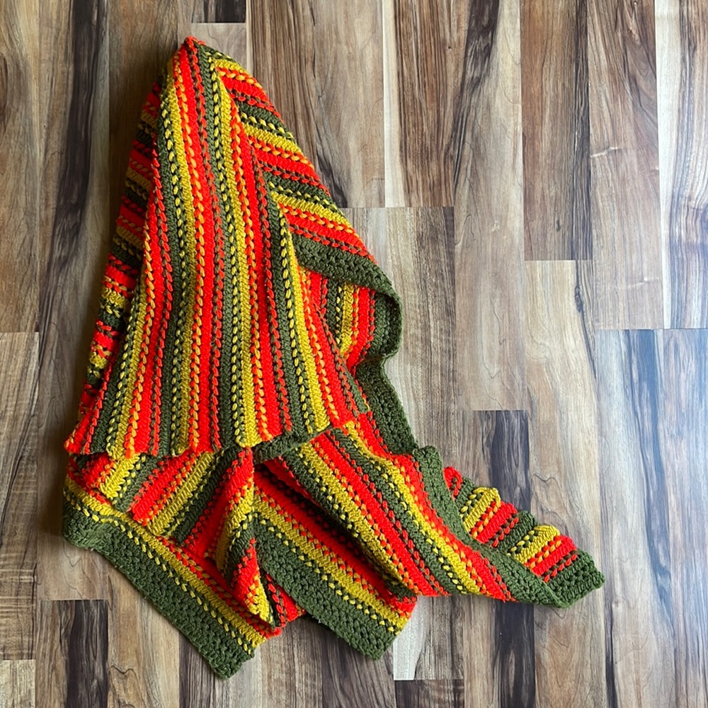 Vintage Afghan Throw